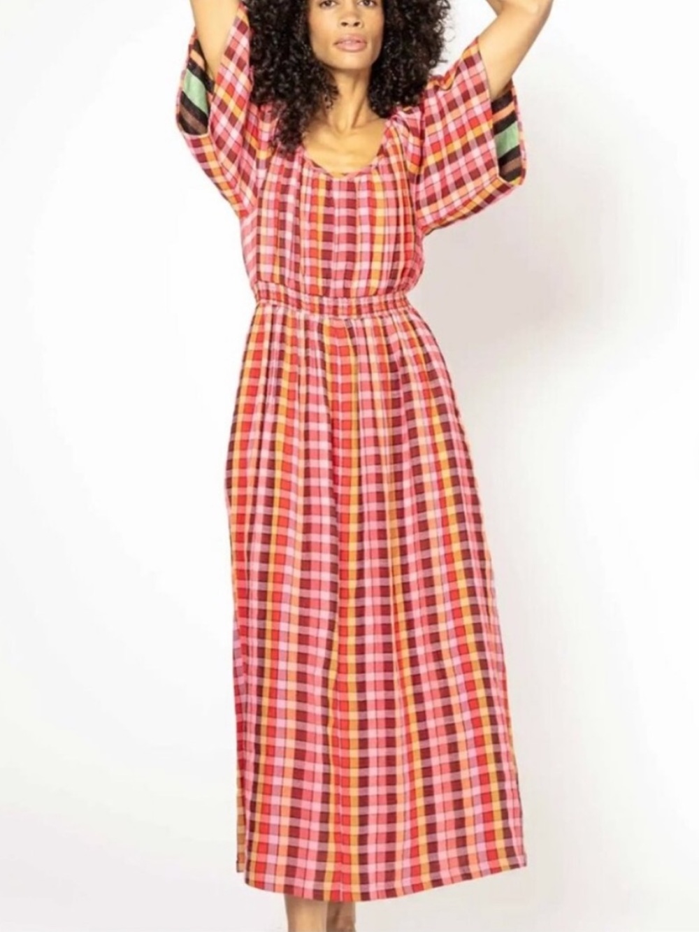 Ace & Jig Wonder Dress in Ruby